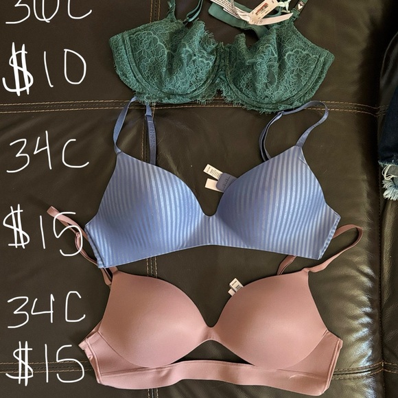 Victoria's Secret Other - Victoria's Secret Blue and Mauve Bras